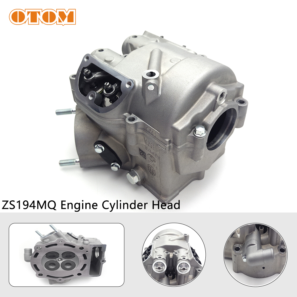 Nc450 Cylinder Head Assembly - Zongshen,zs194mq,OTOM-NC450用のシリンダーヘッドアセンブリ,オートバイアクセサリー